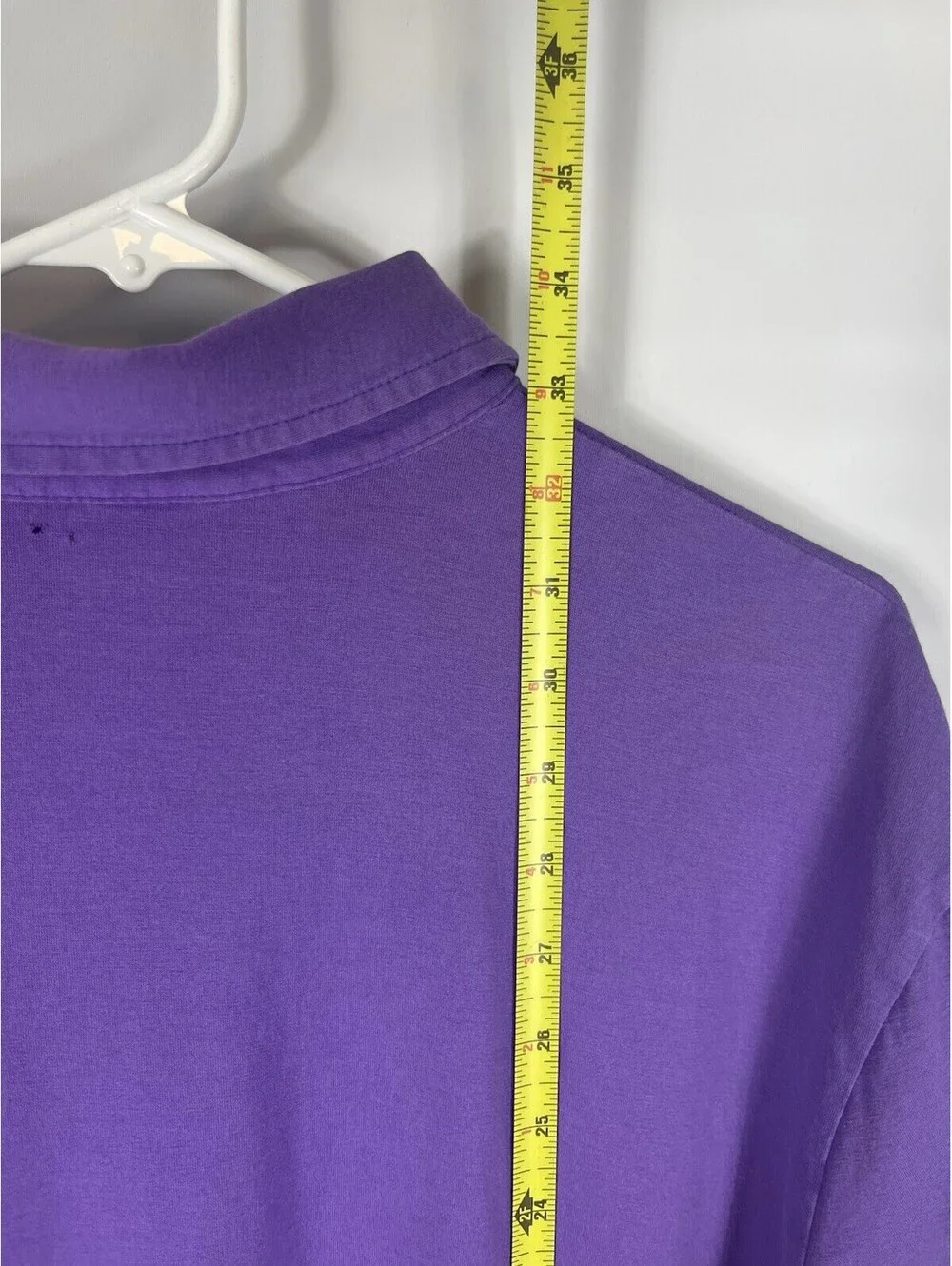 Polo Golf Ralph Lauren Shirt Mens XL Purple Vintage Lisle Cotton Polo